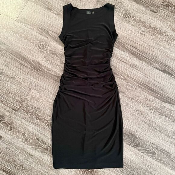 Norma Kamali Shirred Waist Dress - Picture 1 of 6